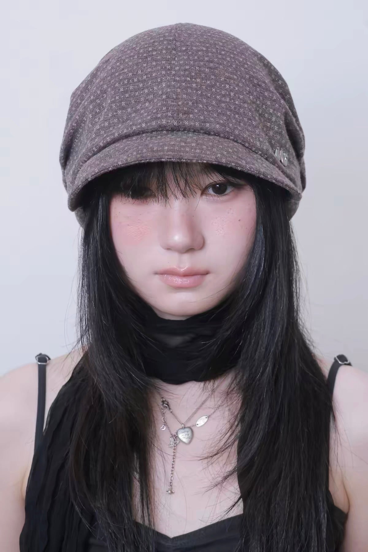 WUYE 小花柄キャスケット 詳細画像 1
