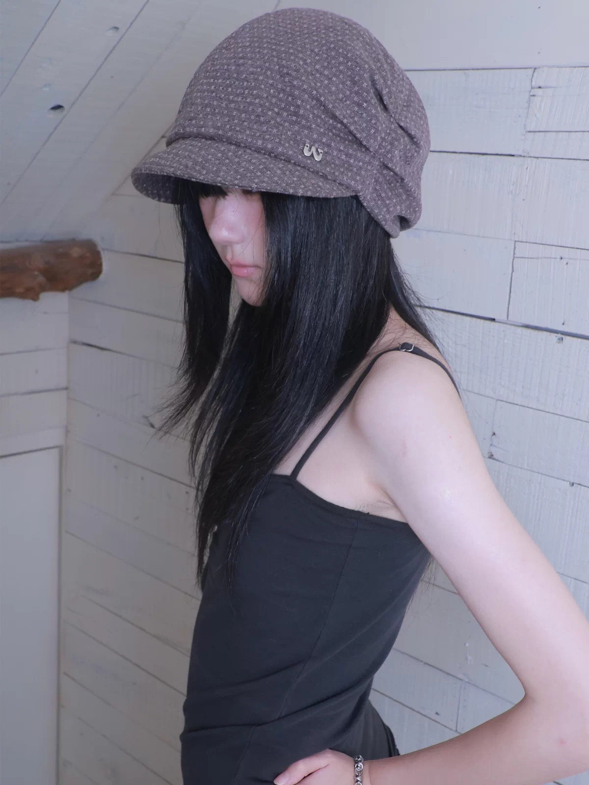 WUYE 小花柄キャスケット 詳細画像 8