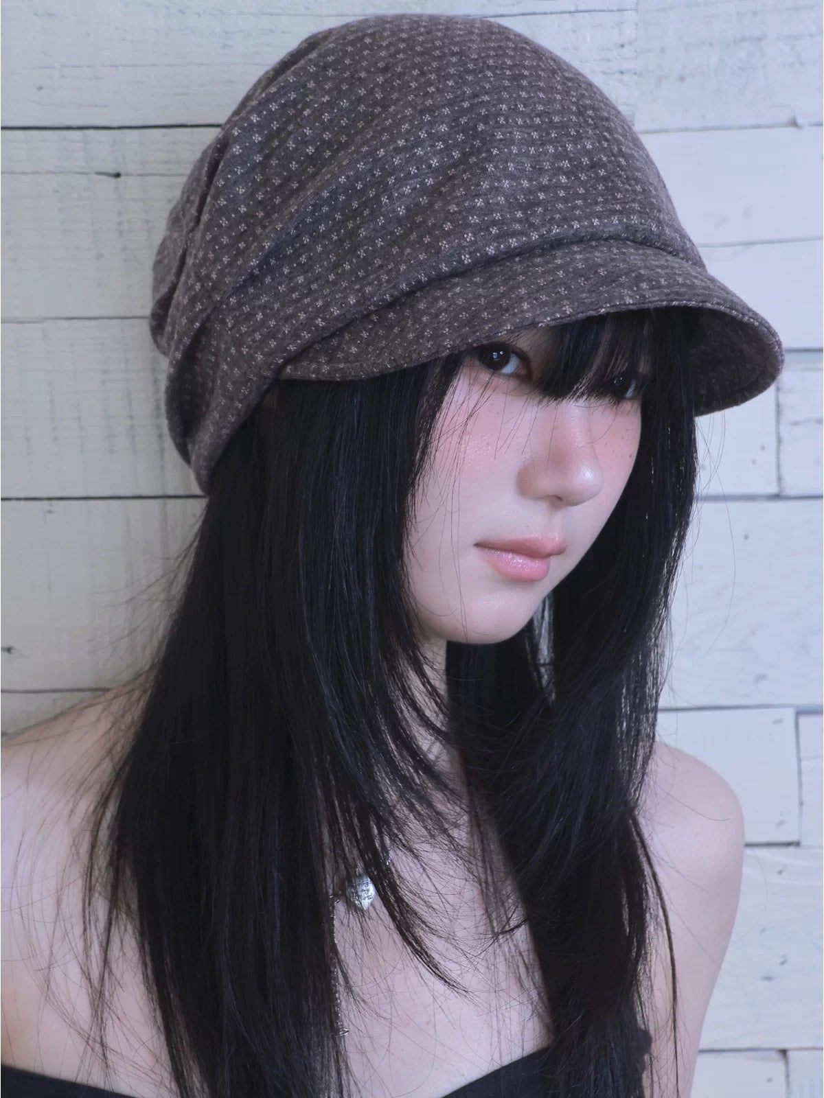WUYE 小花柄キャスケット 詳細画像 9